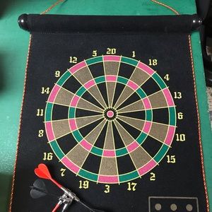 Magnetic dartboard and baseball dartboard